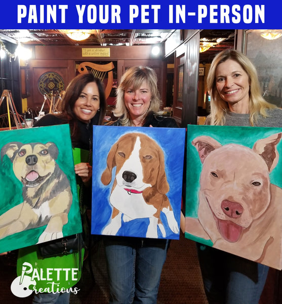 Paint your Pet, Nov 19, 2025 Wednesday - 6pm Cabreras in Pasadena